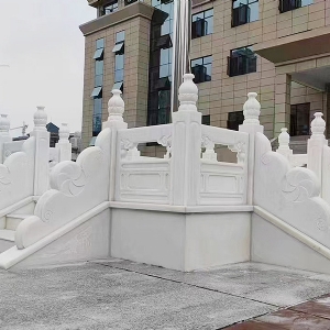 漢白玉升旗臺欄桿